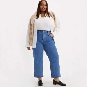 Levi's® Premium Women's Ribcage Straight Ankle Women's Jeans Size 18W